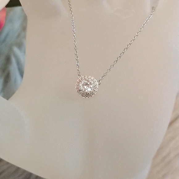 2/$30💕 BNWT Charmed Aroma Adjustable Sterling Silver Necklace - Picture 3 of 5
